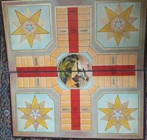 India Oriental game dated 1895 McLoughlin Bros. with pieces parchessi - Picture 1 of 10