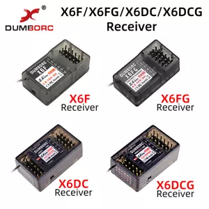 DUMBORC X6F/X6FG/X6DC/X6DCG Ricevitore di controllo 2,4 G per trasmettitore X4 X5 X6P - Foto 1 di 17