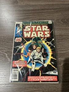 Star Wars #1 1977 Marvel Comic Luke Skywalker Rare Movie Earth Vader 1st Print - Picture 1 of 8