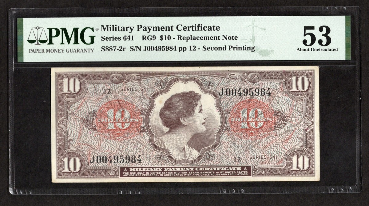 $10 US Military Payment Certificates for sale | eBay