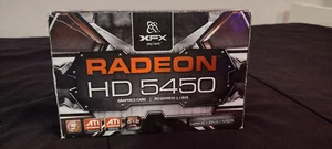 XFX ATI RADEON HD 5450 512MB DDR3 HDMI DVI VGA PCI-E 2.1 ORIGINAL BOX - Picture 1 of 5