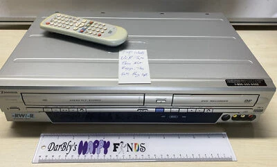 Emerson EWR20V5 DVD/VHS Recorder w Remote- Parts Only - READ - Image 1 of 4