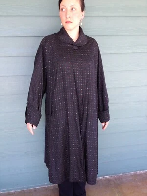 Vintage Weather Resistant Coat, Lawrence of London Rain Coat, Tie Belt, Hooded - Image 1 of 4