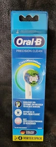ORAL-B PRECISION CLEAN Replacement Toothbrush Heads Value Pack-4 Count Original - Picture 1 of 11