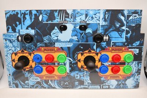 ARCADE1UP MARVEL SUPER HEROES CONTROL PANEL JOYSTICK  W/ Protector!