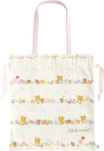 San-X Rilakkuma "Niko niko Happy for you" Tote Bag 43x37cm goods CA32501 - Picture 1 of 1