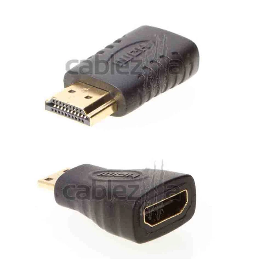 HDMI MALE MINI Type C TO HDMI FEMALE Type A ADAPTER - Image 1 of 4