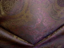 21-3/8 Mulberry FD464 Pondicherry Silk Mauve Bohemian Paisley Upholstery Fabric