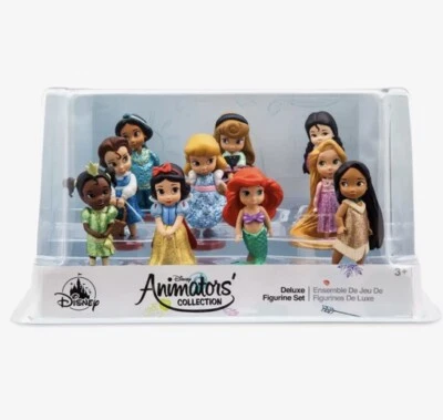 Juego de estatuillas de lujo de princesa de la colección de animadores de Disney Store Foto 1 de 2
