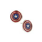 Boucles d'oreilles Captain America Shield Sud