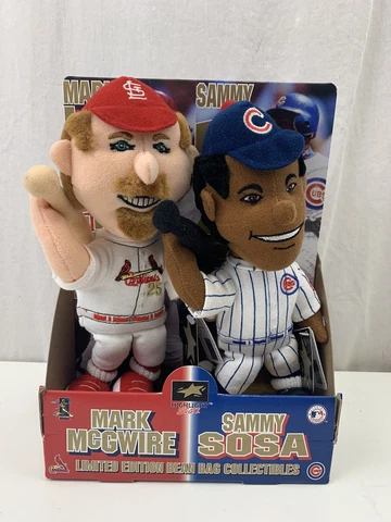 1998 MLB Mark McGwire & Sammy Sosa Limited Edition Bean Bag Collectibles Cover
