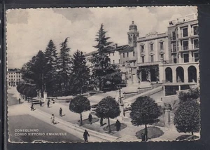 Cartolina Conegliano Corso Vittorio EManuele ANIMATA ED180 - Picture 1 of 1
