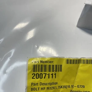 Tesla Front Knuckle-Hub Bolt HF M12x1.75x35 [10.9]-G720 21-23 New 2007111  1 QTY - Picture 1 of 4