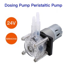 24V Peristaltic Pump Dosing Pump for Aquarium Chemicals with Step Motor