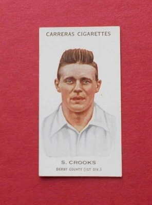 ORIGINAL CIGARTTE CARD BY CARRERAS - FOOTBALLERS 1934 - Image 1 of 2