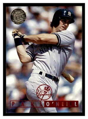 1995 Ultra #84 Paul O'Neill Gold Medallion - Image 1 of 2