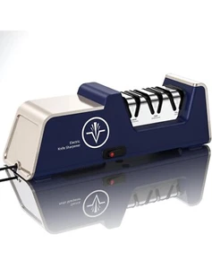 Professional Electric Knife Sharpener with 100% Diamond Abrasives - Picture 1 of 6