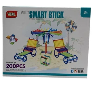 Rompecabezas de variedad Smart Stick 200 piezas surtidos colores unisex juguete de construcción para niños - Imagen 1 de 6