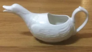 Pillivuyt White porcelain duck milk jug - Picture 1 of 4