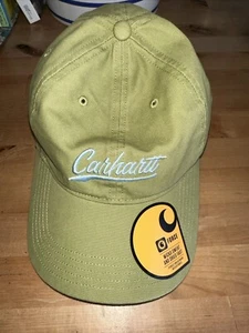 Carhartt Mütze grün Einheitsgröße verstellbar neu mit Etikett mit Force Schweißbändern - Bild 1 von 3