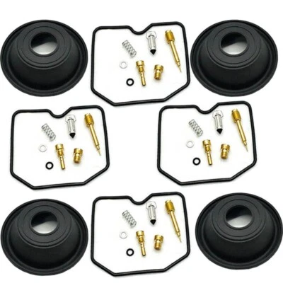4X Carb Diaphragm FOR KAWASAKI ZX900 ZX750 NINJA 1000R Carburetor repair kit set — 第 1/3 张图片