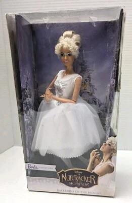 2018 Barbie Disney's Nutcracker Ballerina of the Realms #FRN76 NEW DAMAGED BOX - Image 1 of 4