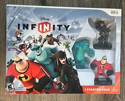 Brand New / Factory Sealed Disney Infinity 1.0 Starter Pack for the Nintendo Wii - Image 1 of 4