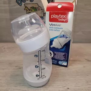 Playtex Baby Bottle Vent Aire 6oz 1 Bottle NEW Anti Colic Anti Reflux - Picture 1 of 3