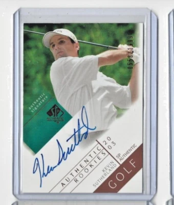 2003 SP Authentic #114 Kevin Sutherland AU 0558/1999 RC #038 - Image 1 of 2