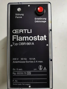 Oertli Flamostat Typ OBR 661A Steuerungsautomat - Bild 1 von 3