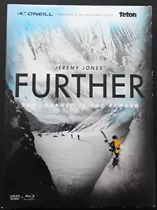 JEREMY JONES FURTHER THE JOURNEY IS THE REWARD DVD / BLU-RAY SNOWBOARDING - Imagen 1 de 3