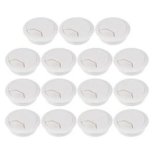 15 Pcs Büro Desktop-Kabellochabdeckung Büro-Desktop-Lochstecker-Befestigung - Bild 1 von 12