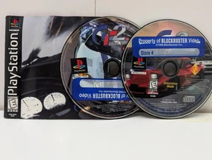 Gran Turismo 2 Playstation 1 PS1 Black Label Videospiel Disc nur Handbuch getestet - Bild 1 von 1