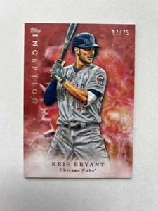 Kris Bryant, Rosso /75 #38 - 2017 Topps Inception - Foto 1 di 1
