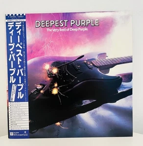 Deep Purple: Deepest Purple The Very Best Of Warner Bros. P-10914W Japan  LP OBI - Picture 1 of 16