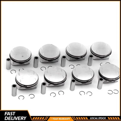 Juego de 8 pistones y anillos para Mercedes-Benz E500 E550 W211 W212 M273 5,5 L V8 Foto 1 de 3