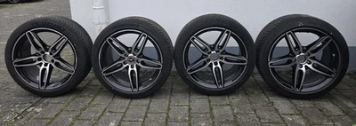 19 Zoll orig. AMG Mercedes Winterräder E-Klasse E43 E53 W213 S213 C238 A238 +5mm - Bild 1 von 4