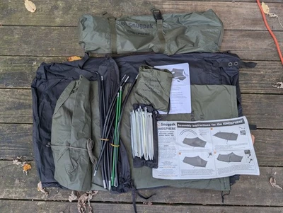 TIENDA SNUGPACK IONOSPHERE PARA 1 PERSONA - VERDE OLIVA MONÓTONO Foto 1 de 4