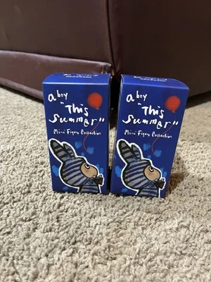 Minifigura sellada 2 cajas ciegas Pop Mart How2Work x B.Wing A Boy “This Summer” Foto 1 de 4