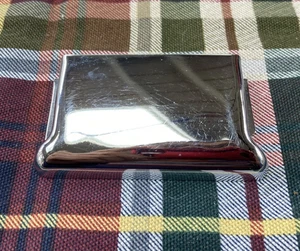 Chrome Vintage 1970s Fender Stratocaster Tremolo Bridge Cover Plate - Picture 1 of 4