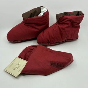 Restoration Hardware Foot Duvets slippers Women size 5-7 Youth 3-7 VINTAGE - Picture 1 of 5