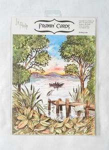 La Pashe Framin’ Cards - Decoupage A4 - Fishing Lake - Picture 1 of 6