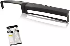 Dash Cover Compatible with 1981-1991 GMC Chevy Trucks Dashboard Cover Black - Picture 1 of 9
