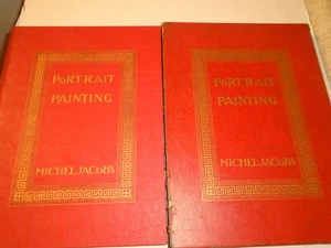 *****SIGNED by AUTHOR ***** 1947 - Portrait Painting by Michel Jacobs - Picture 1 of 20