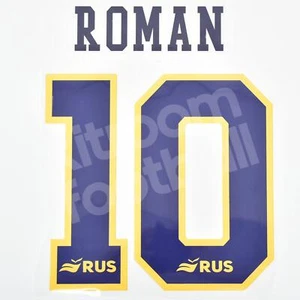 2020-21 Boca Juniors Away Name Number Set #10 ROMAN Riquelme Repro - Imagen 1 de 2