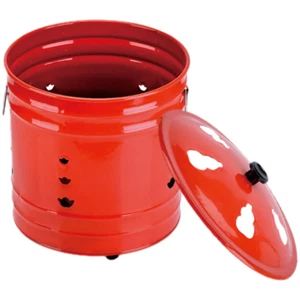 Fire Pit Incinerator Burning Bucket Cage Bonfire Fireplace Can Outdoor Garden - Picture 1 of 7