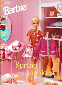 VINTAGE c1997, Barbie Spring Fashion Paper Dolls, NOS - Picture 1 of 3