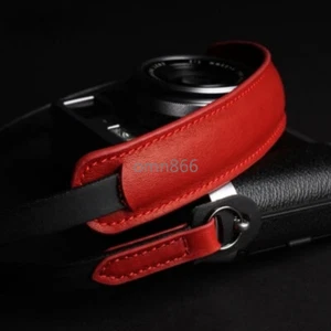 Cowhide Camera Shoulder Neck Strap Belt for Sony Nikon Canon FUJI Leica Pentax - Picture 1 of 26