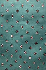 Christian dior Seegrün Rot S Geometrisch Seidenkrawatte Krawatte MJN0320B #E06