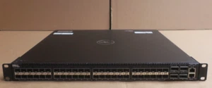 Dell Force10 S4810 S4810-01-64F 48x 1/10GbE SFP+ + 4x 40GbE QSFP+ Switch +1x PSU - Picture 1 of 8